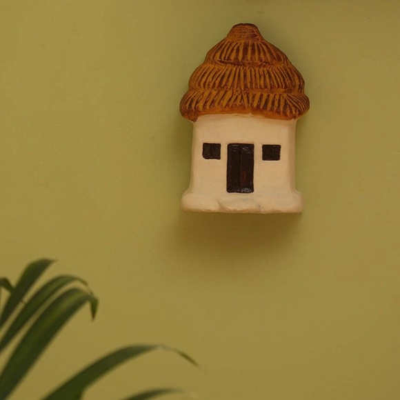 Mini Hut Handmade Living Room & Wall Decorative Terracotta Showpiece Earthenware - Picture 2 of 6